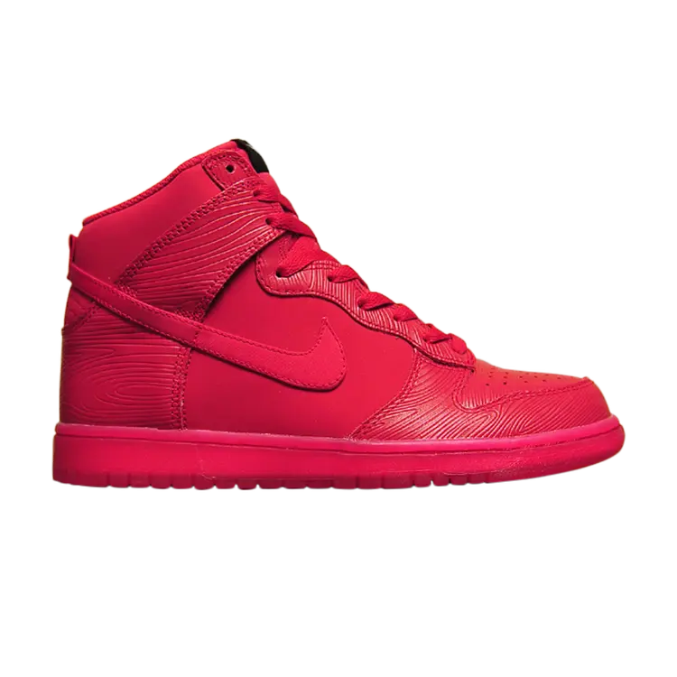 

Кроссовки Nike Dunk High 'Red Wood Grain', красный