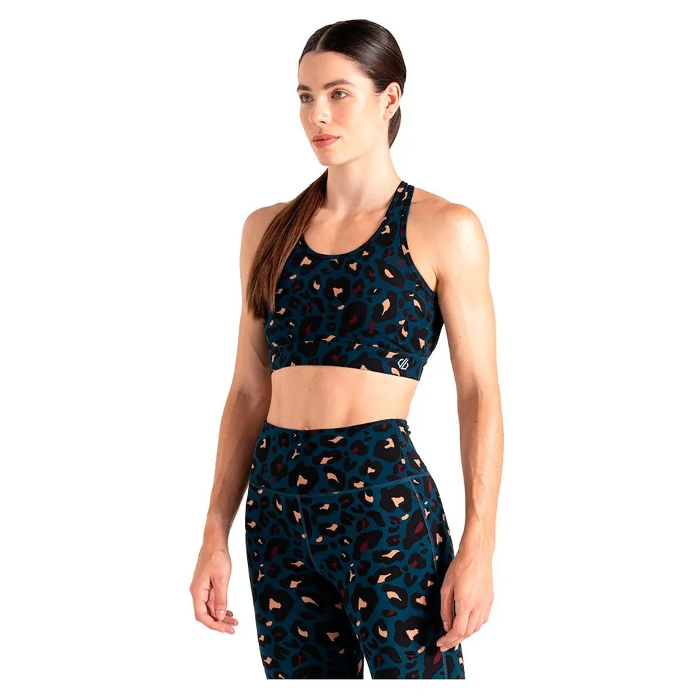 

Спортивный бюстгальтер Dare2B Swift II Medium Impact, разноцветный