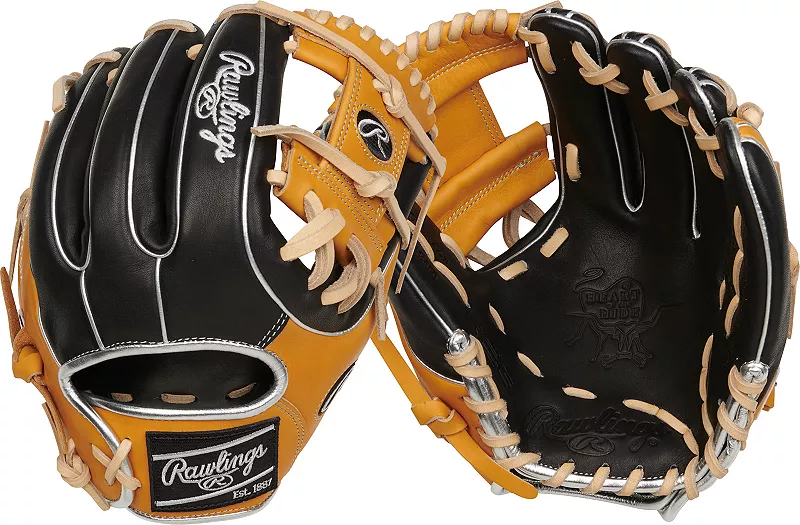 

Перчатки Rawlings 11,5 дюймов Heart of the Hide серии R2G, 2024 г, черный/коричневый