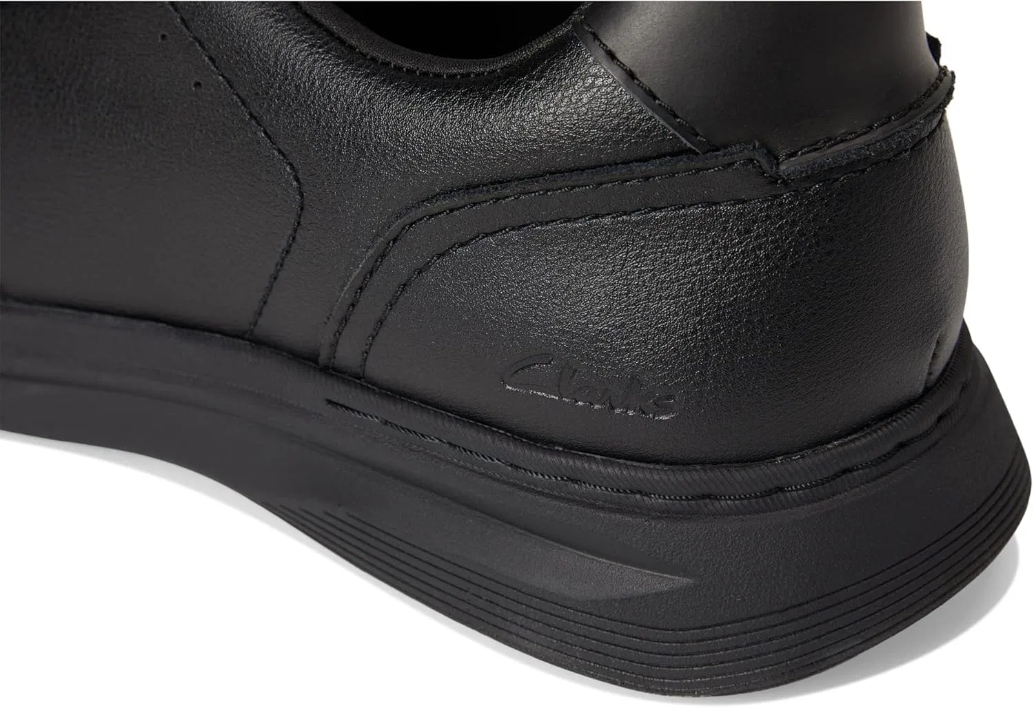 Мужские кружевные ботинки Clarks Craftwell, Black Leather — фото 4