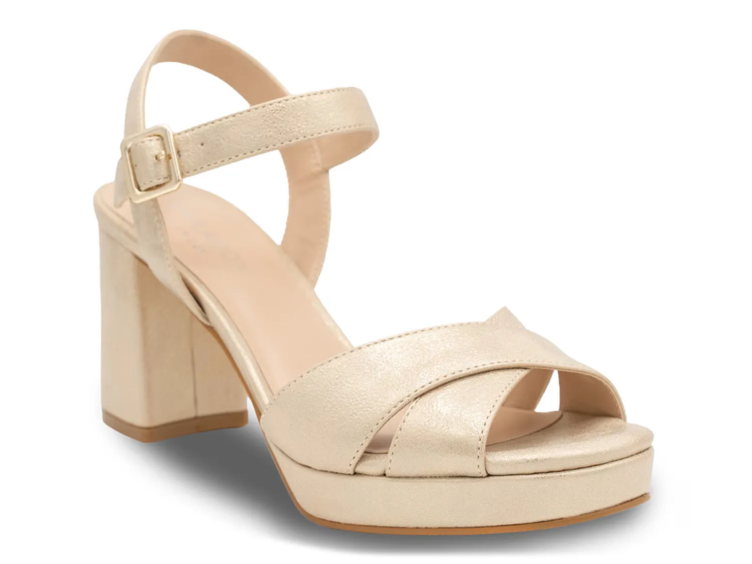 

Сандалии Landon Platform Sandal Paradox London, цвет champagne