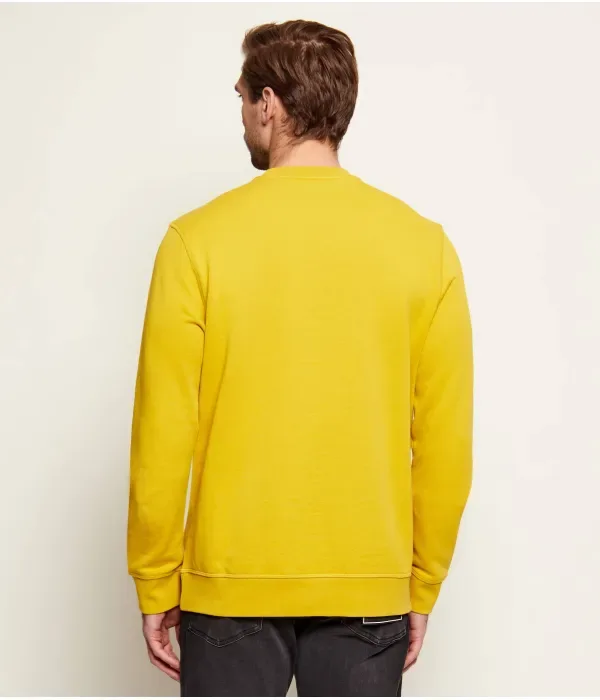 Толстовка Westart regular fit Boss Orange, желтый — фото 3