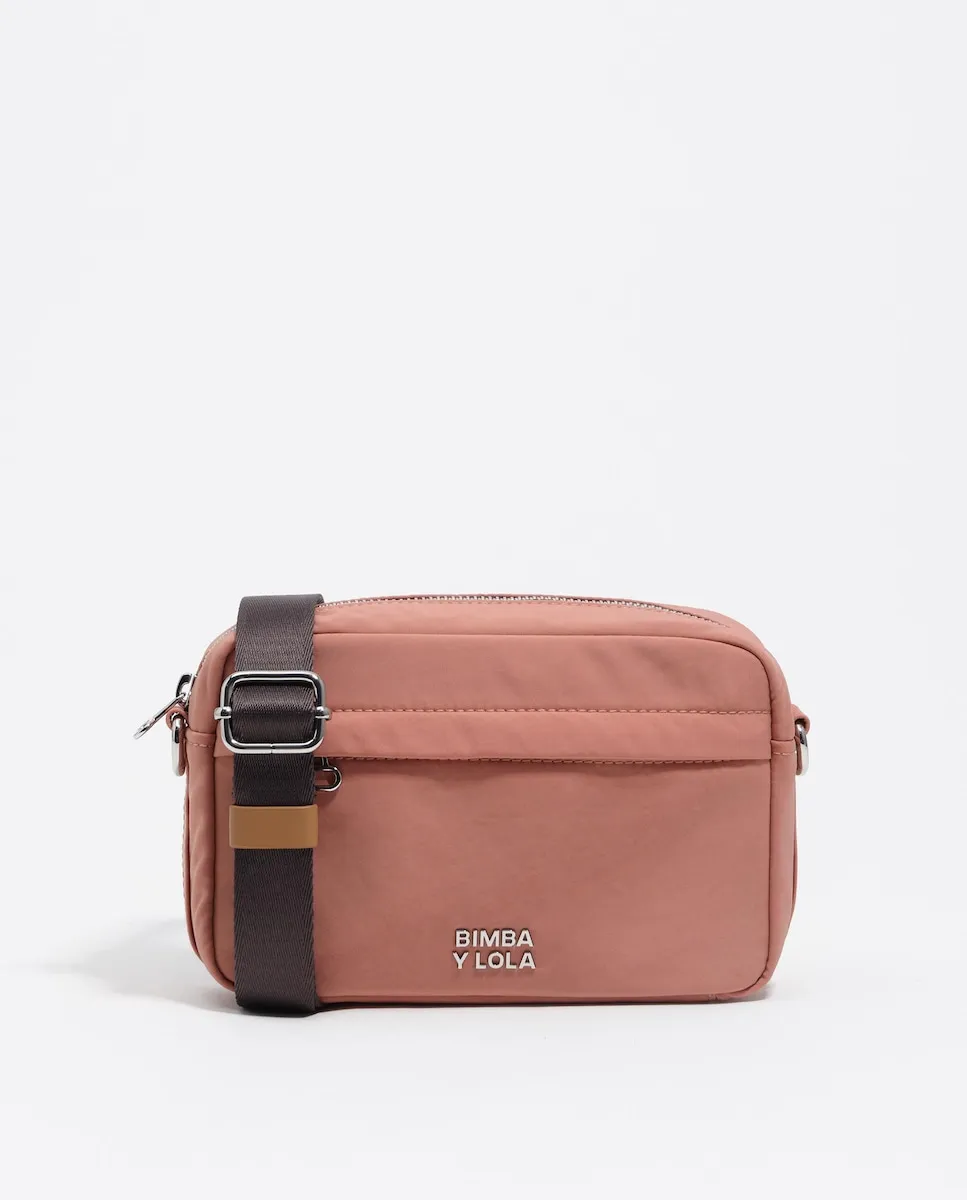 

Миниатюрная женская сумка через плечо из нейлона Bimba y Lola, розовый