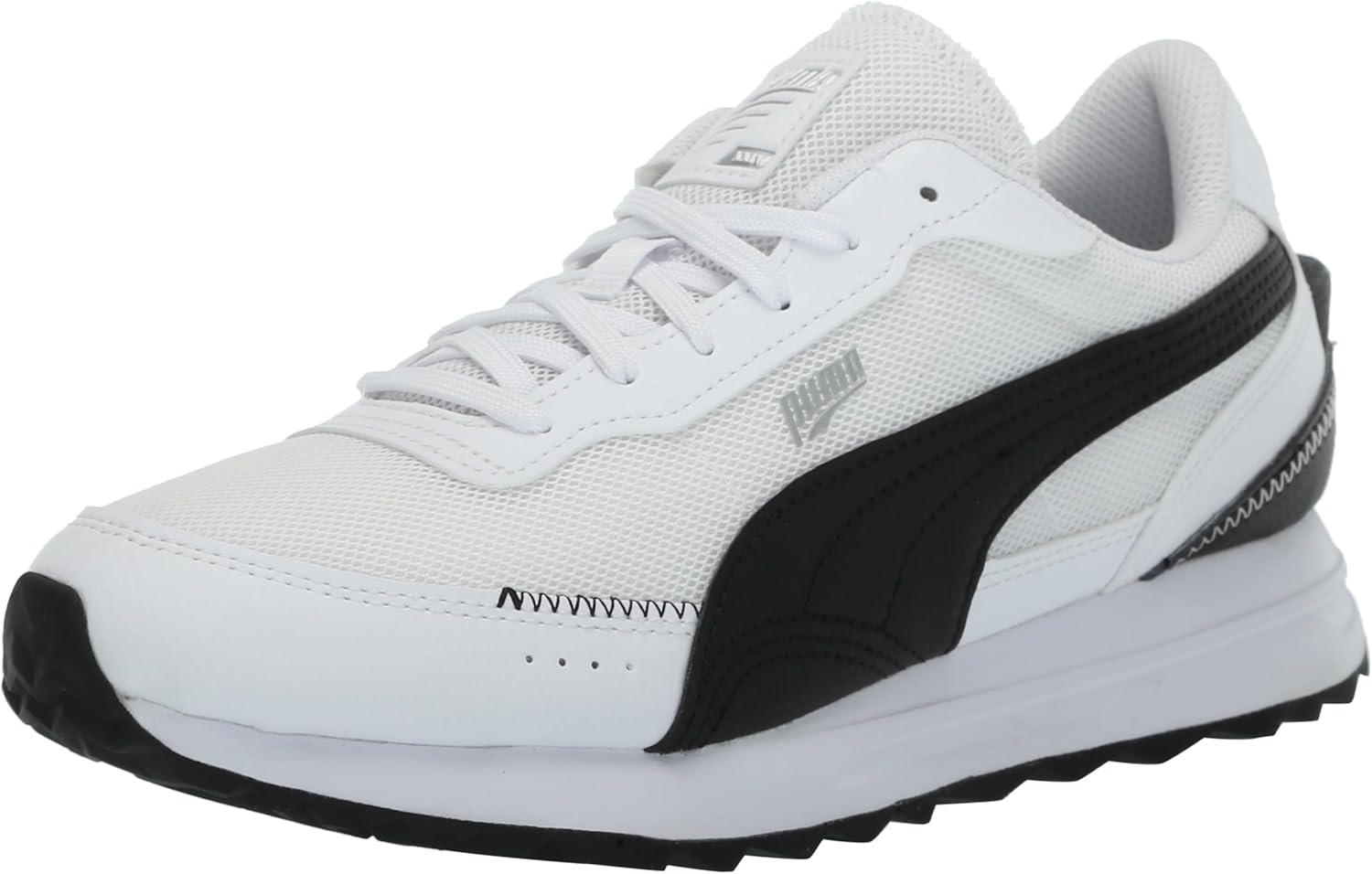 

Мужские кроссовки PUMA Road Rider из кожи с шнуровкой для повседневной носки - синие