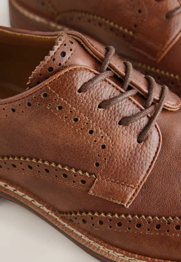 Ботинки Next Smart lace ups, коричнево-бежевый — фото 4