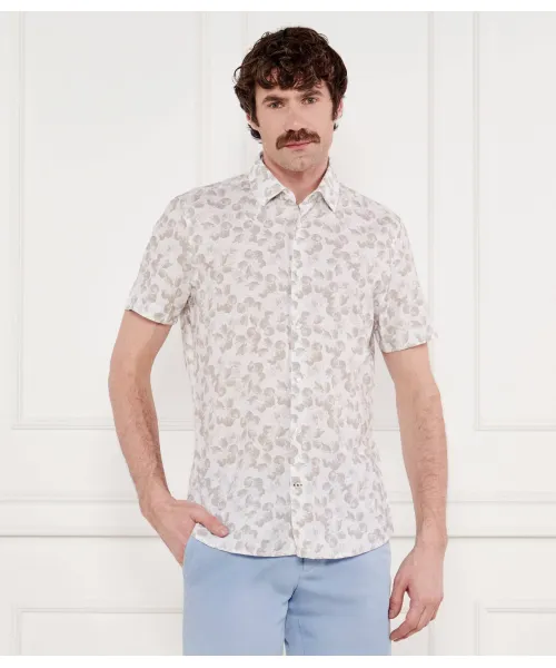 

Рубашка из льна Slim fit Joop!, бежевый