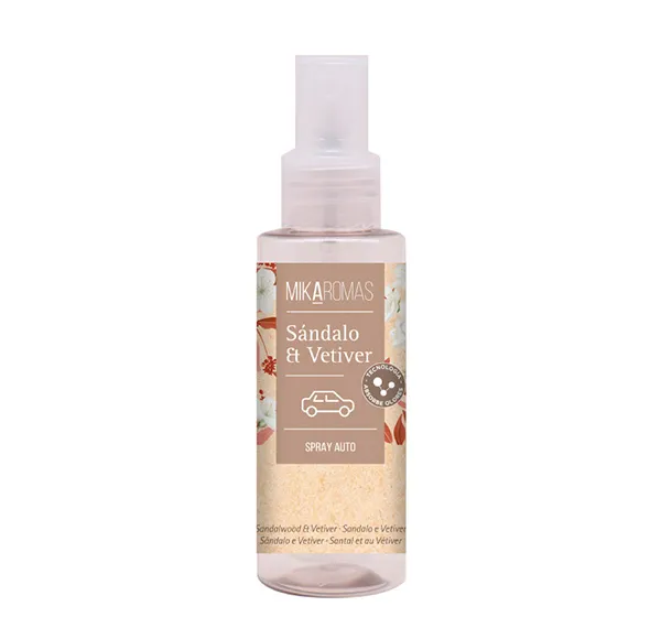 

Спрей-освежитель воздуха для автомобиля Sándalo & Vetiver Mikaromas, 100 ml
