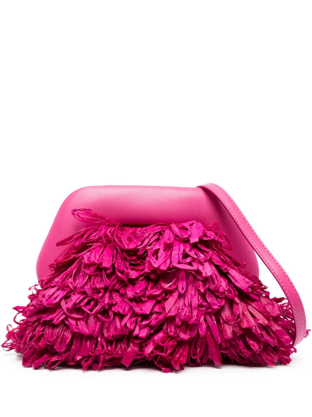 

Клатч Gea Curly Straw Themoirè, розовый