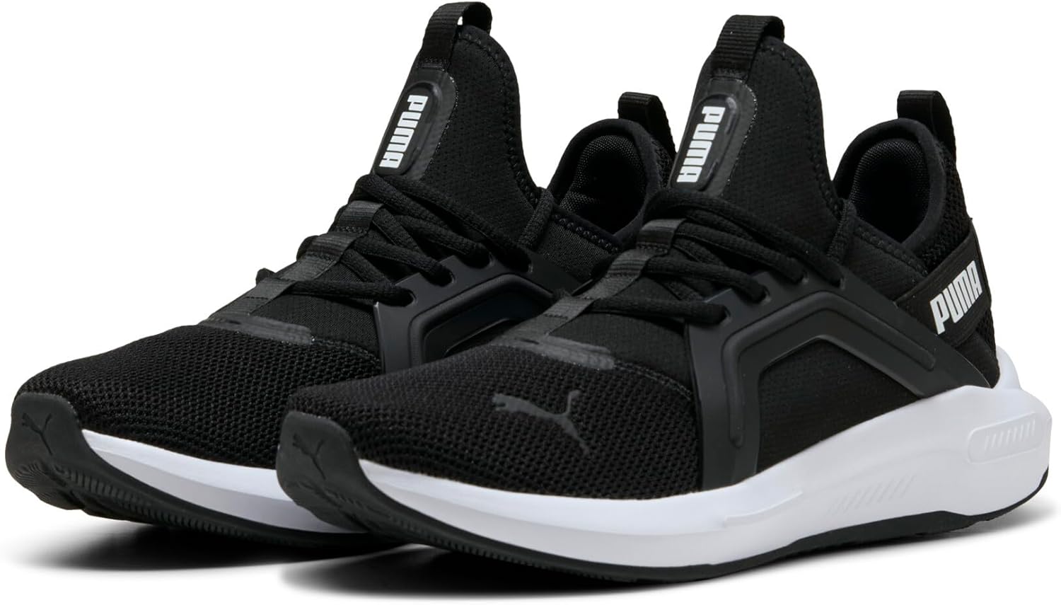 Мужские кроссовки для бега по шоссе PUMA, белый/черный — фото 2