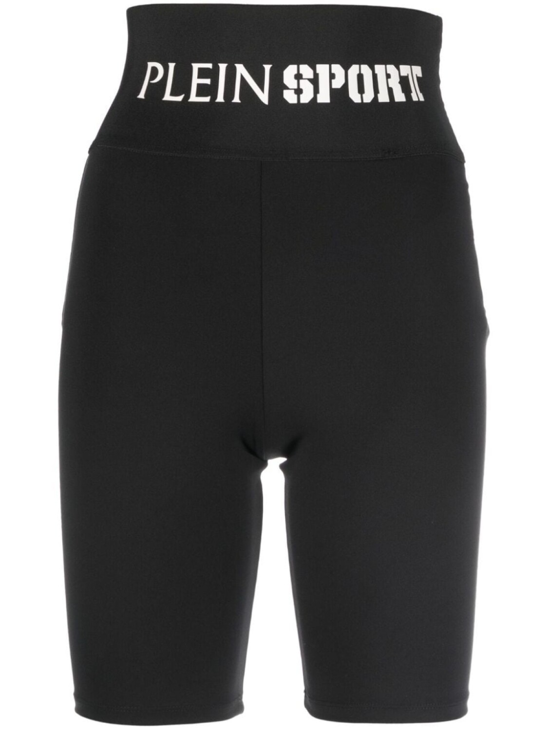 

Plein Sport шорты с логотипом на поясе, черный