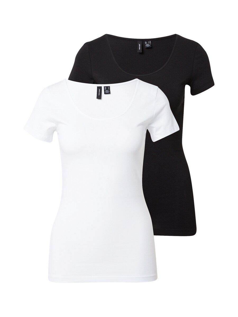 

Рубашка VERO MODA, черный/белый
