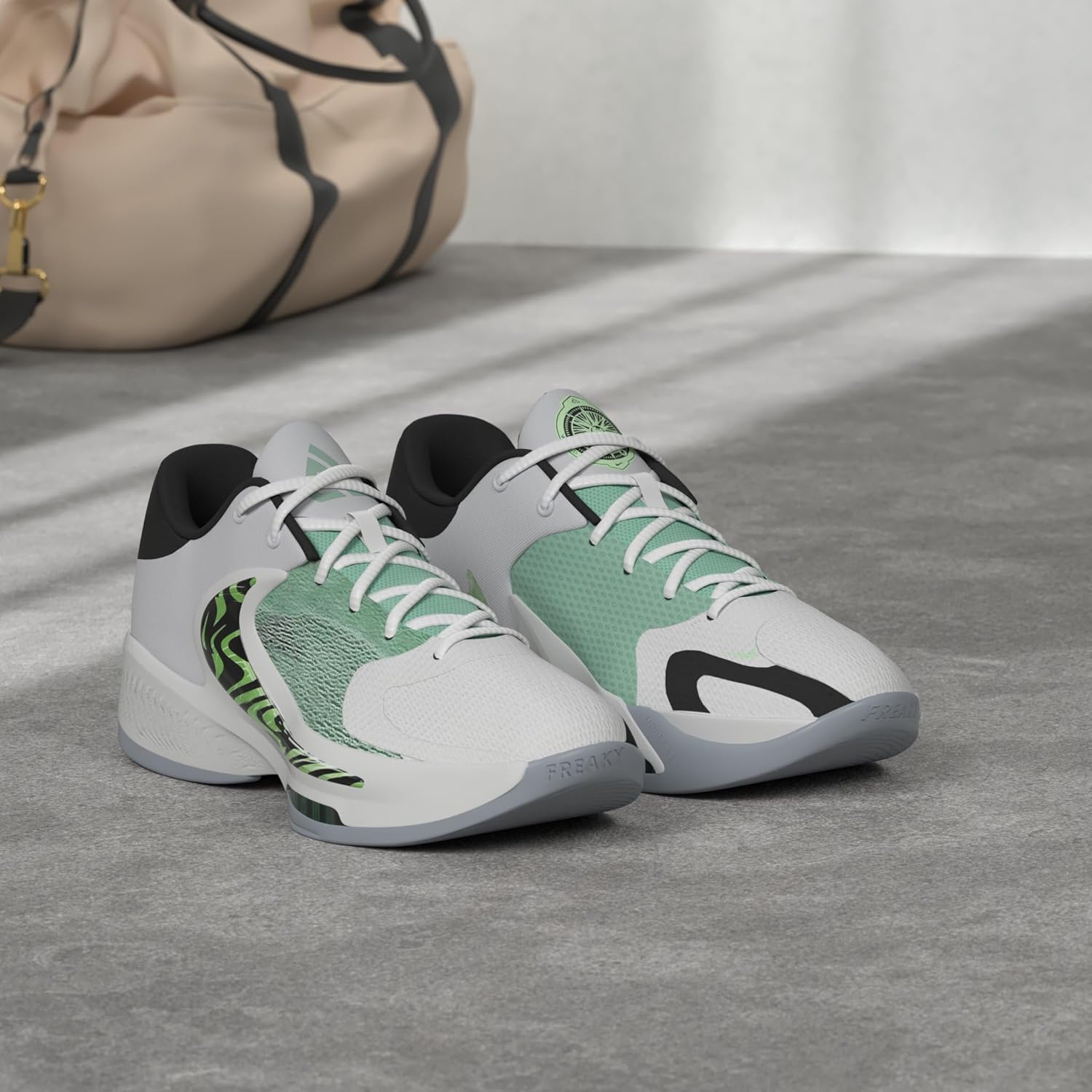Nike Unisex-Adult Модель: Dm0825-101, White/Black-Barely Volt — фото 2