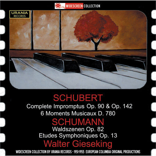 

CD диск Schubert, F. / Gieseking, Walter: Gieseking Plays Schubert & Schumann