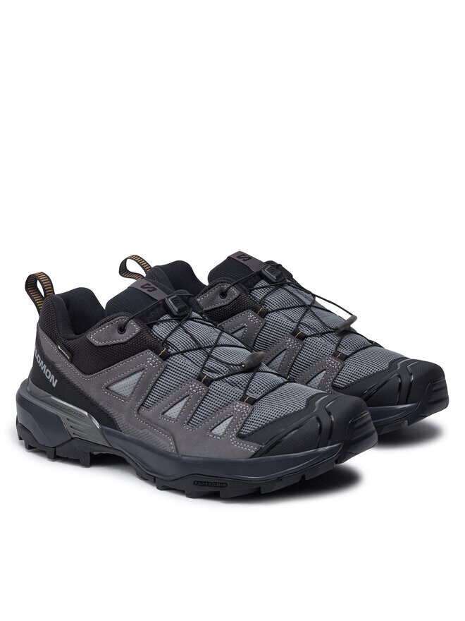 Кроссовки Salomon X Ultra 360 Leather Gore-Tex L47571400 Gris, серый — фото 2