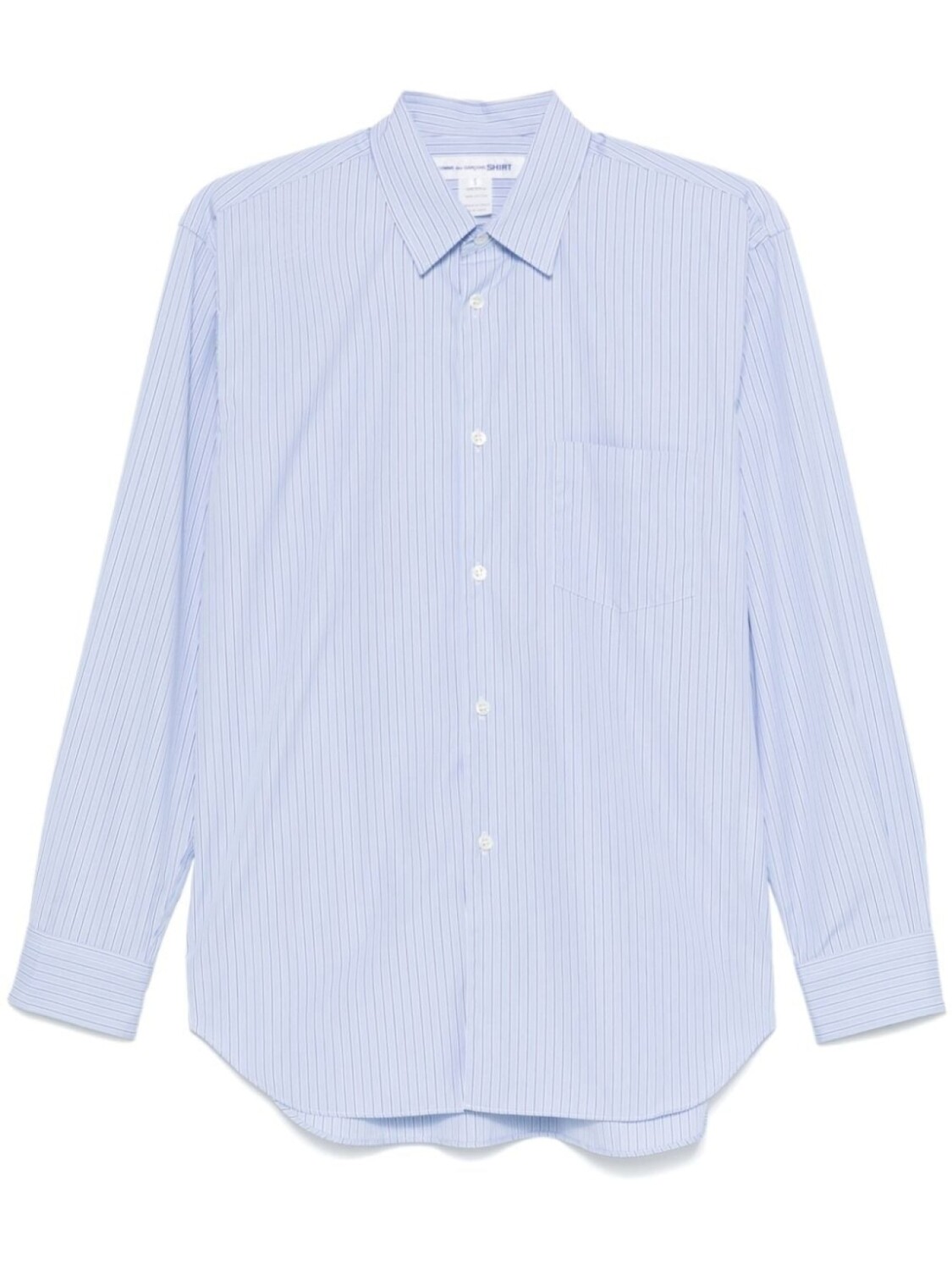 

Рубашка в полоску Comme Des Garçons Shirt, синий