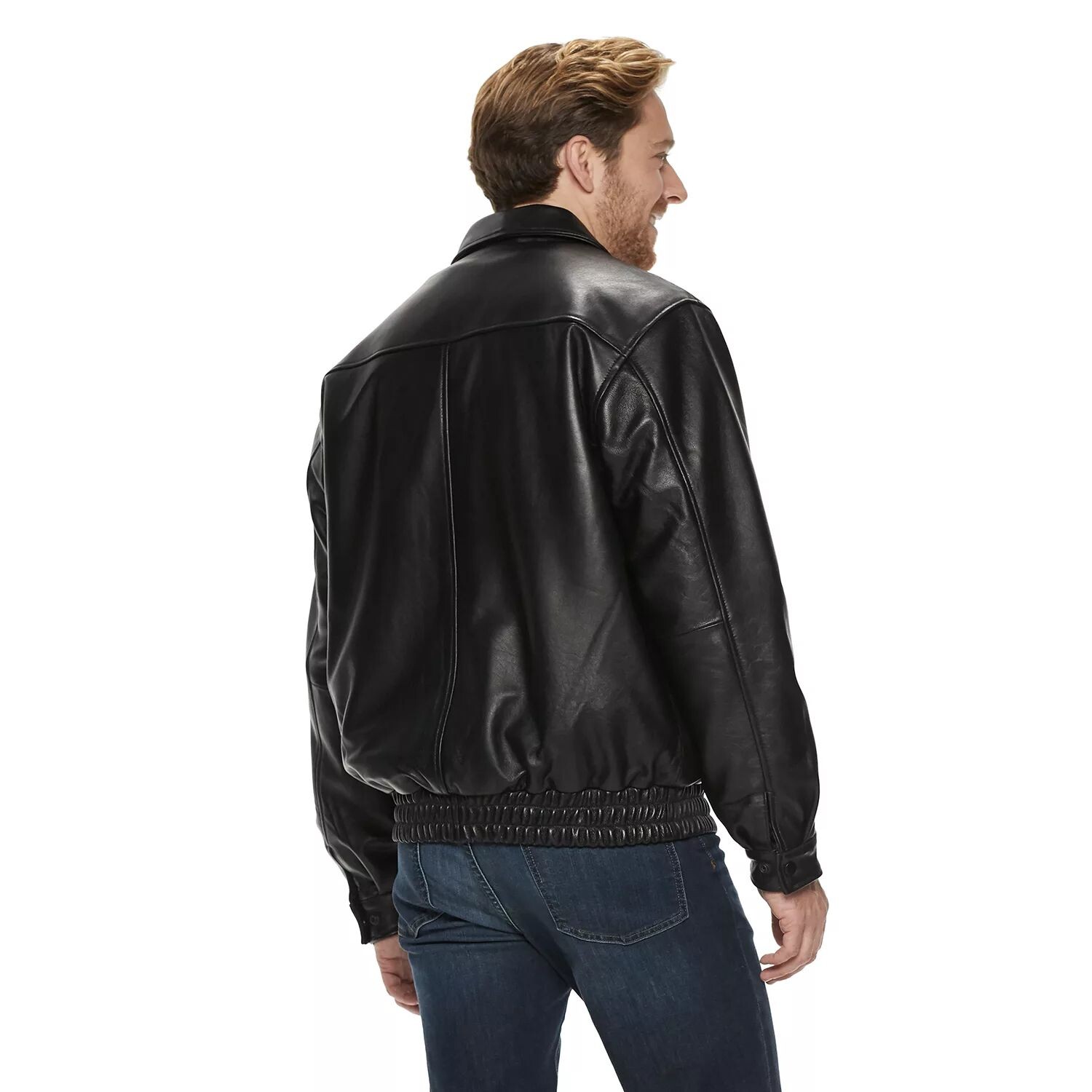 

Мужской бомбер из овечьей кожи Vintage Leather