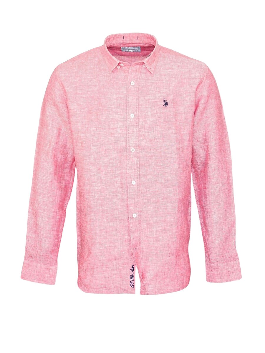 

Рубашка на пуговицах классического кроя U.S. POLO ASSN., цвет Pastel red