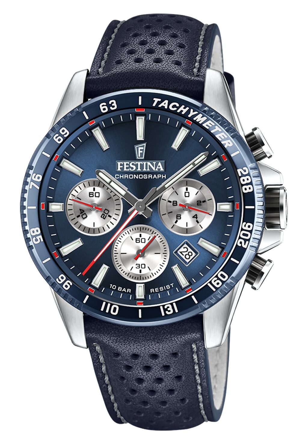 

Хронограф Timeless Festina, синий