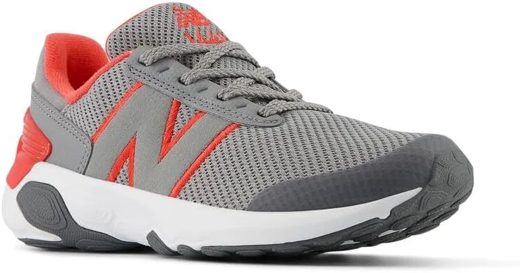 

Кроссовки для бега New Balance Kids' 1440 V1 на шнуровке, серый/красный