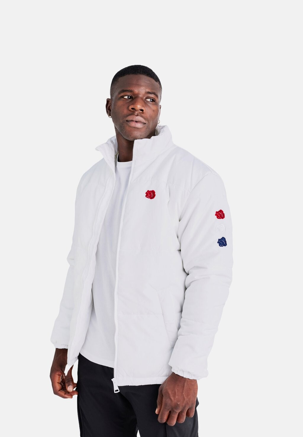 

Куртка зимняя TRIPLE ROSE PUFFER LA ROSA, цвет white
