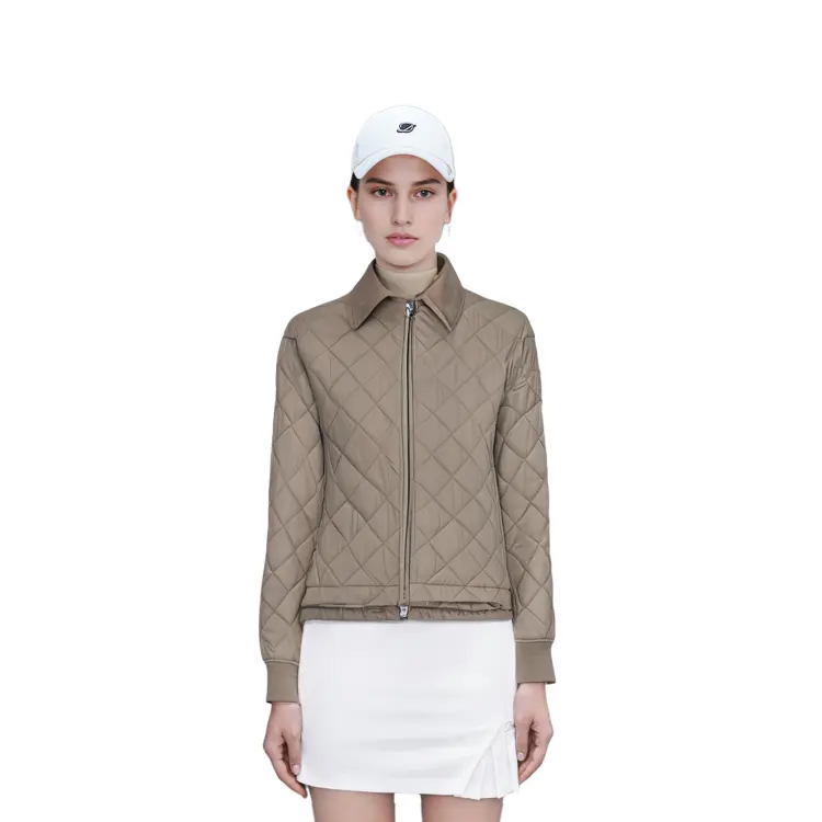 UNIQLO Курка Клэр Уэйт Келлер совместной коллекции женская бежевая, Beige — фото 4
