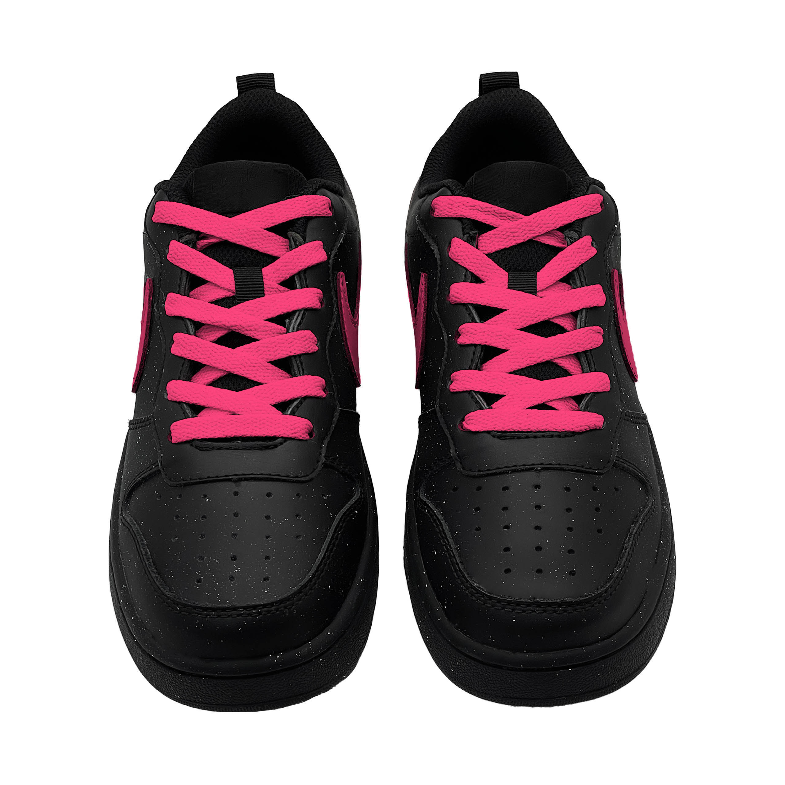Nike Court Borough Pink Paw Star Meow нескользящие низкие детские скейтбординг кроссовки Red Black — фото 4