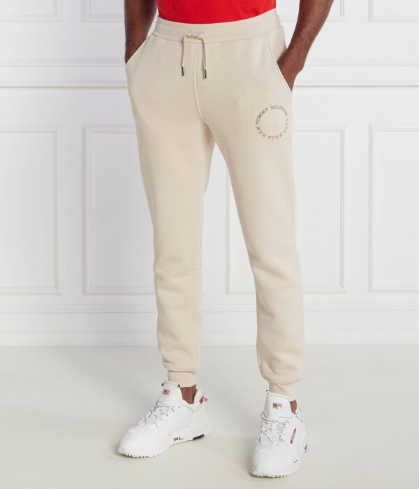 Брюки спортивные Tommy Hilfiger Regular Fit, бежевый — фото 3