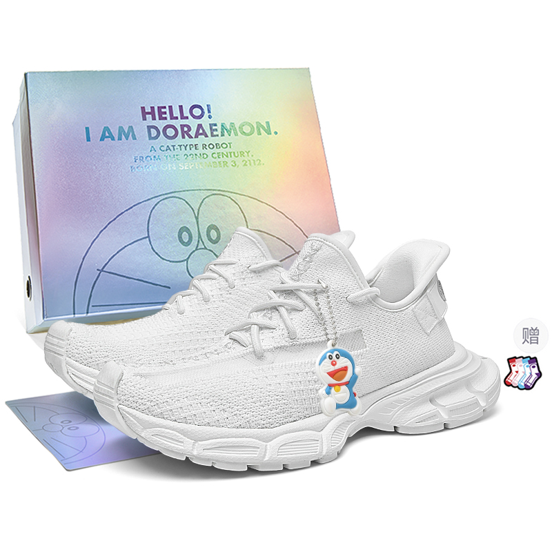 

Низкие повседневные туфли для мужчин Doraemon, Vintage White (Box Limited Edition)