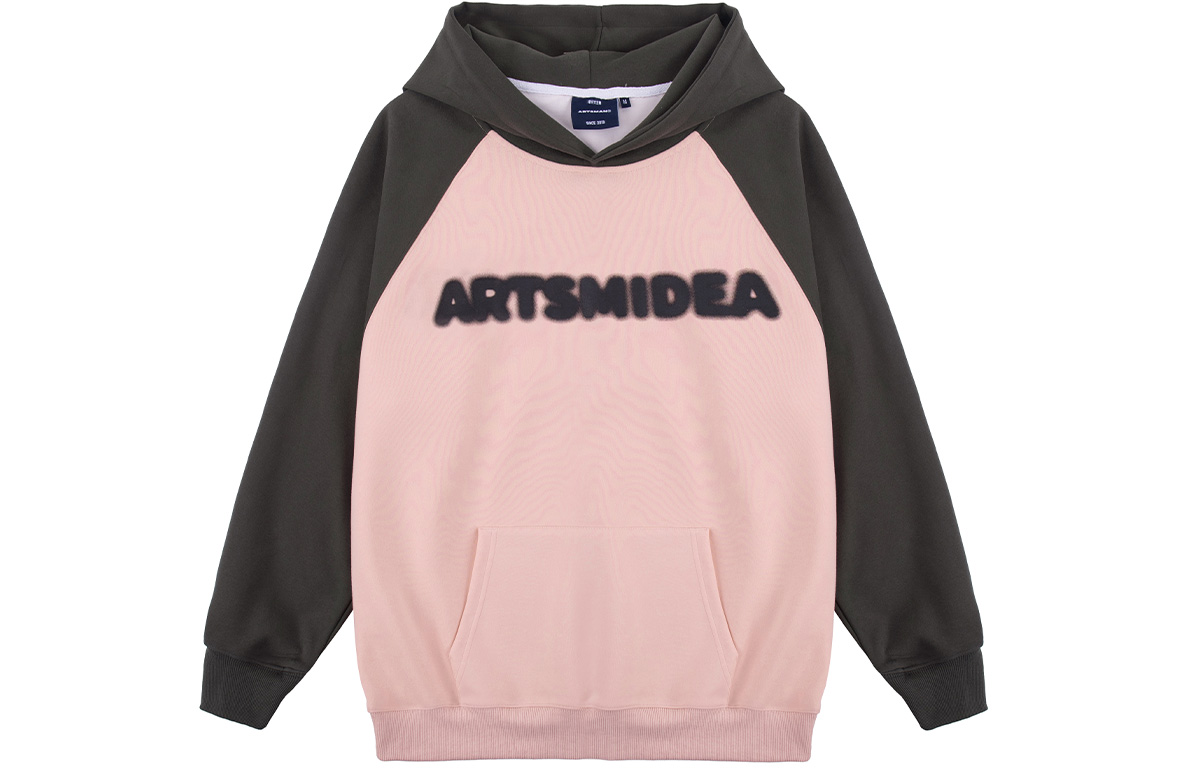 

Свитшот унисекс ARTSMAN, розово-серый с флисовой подкладкой