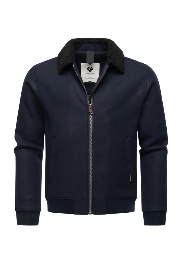 

Куртка для улицы из фетра сиввал Ragwear, синий