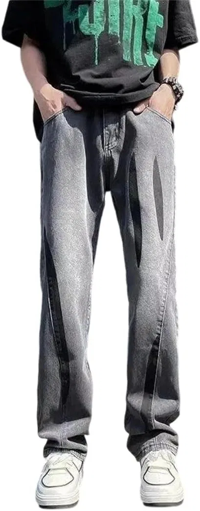 Джинсы Wide Leg, Серые