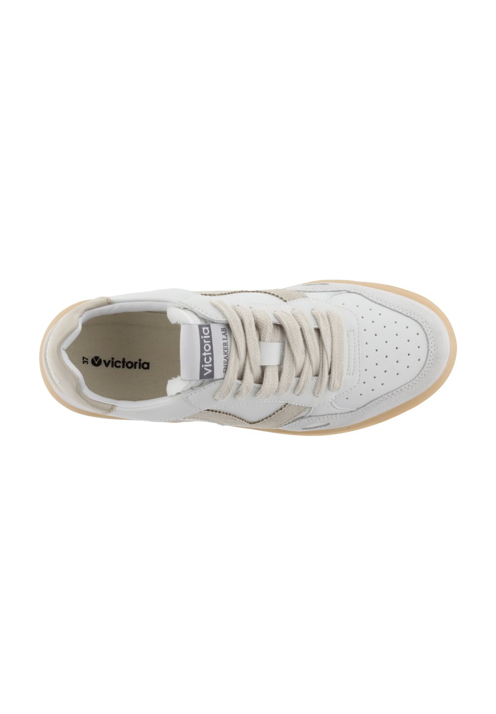 Кроссовки SEUL LOW TENNIS Victoria Shoes, белый — фото 3
