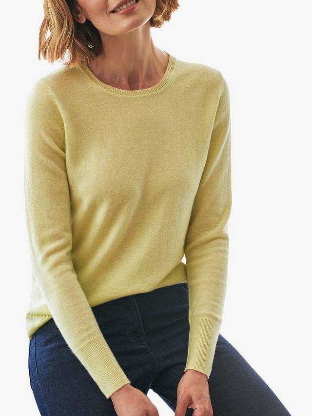 

Кашемировый джемпер с круглым вырезом Pure Collection, цвет Heather Zest