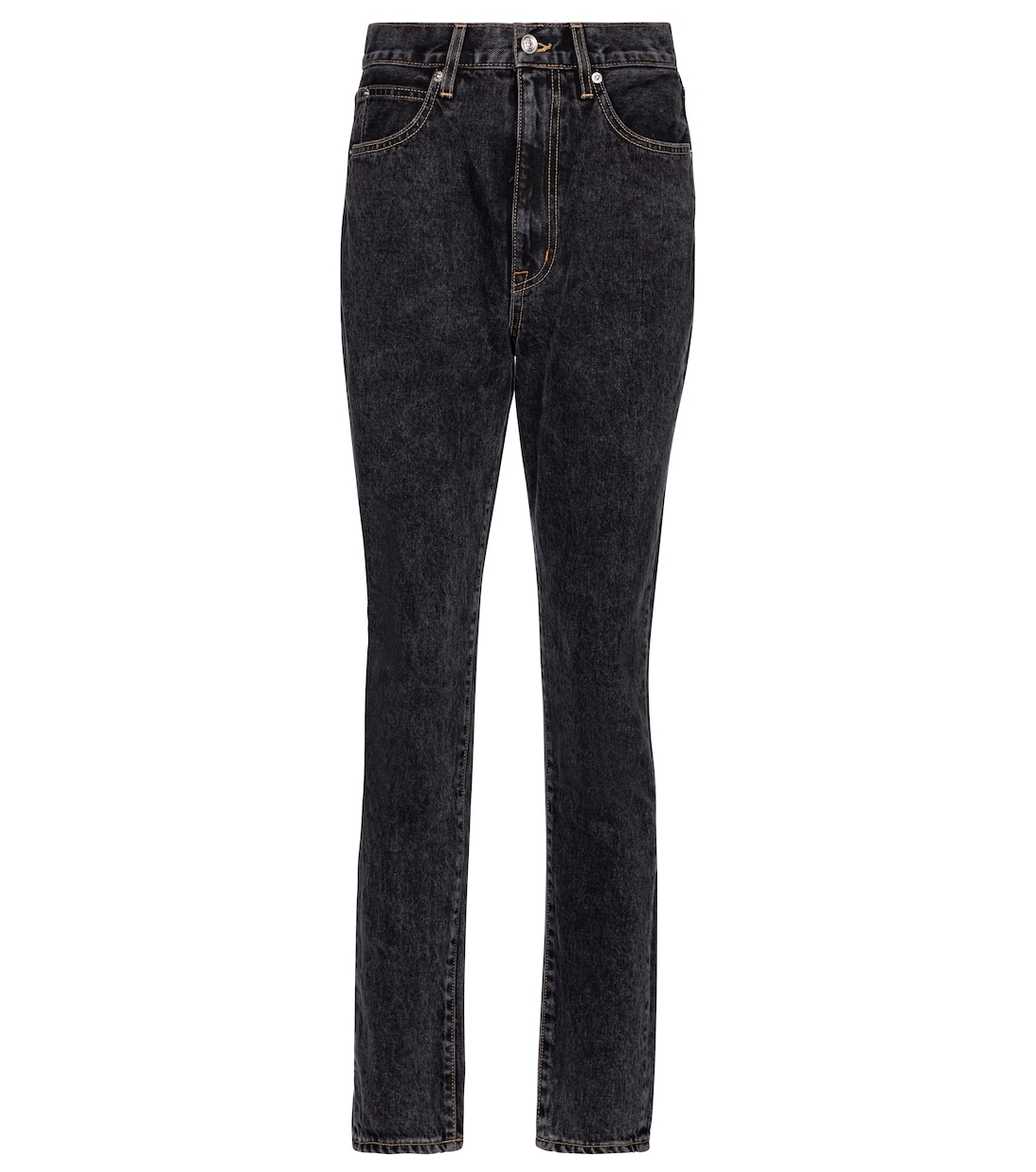 

Узкие джинсы Beatnik с высокой талией Slvrlake, Black Smoke