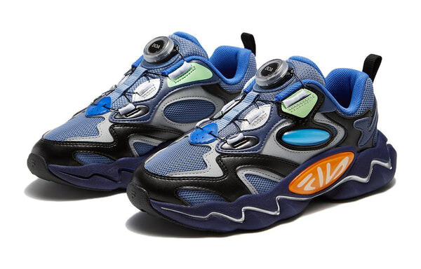 Кроссовки boa running sneakers 'navy blue' Fila Fusion, синий — фото 3