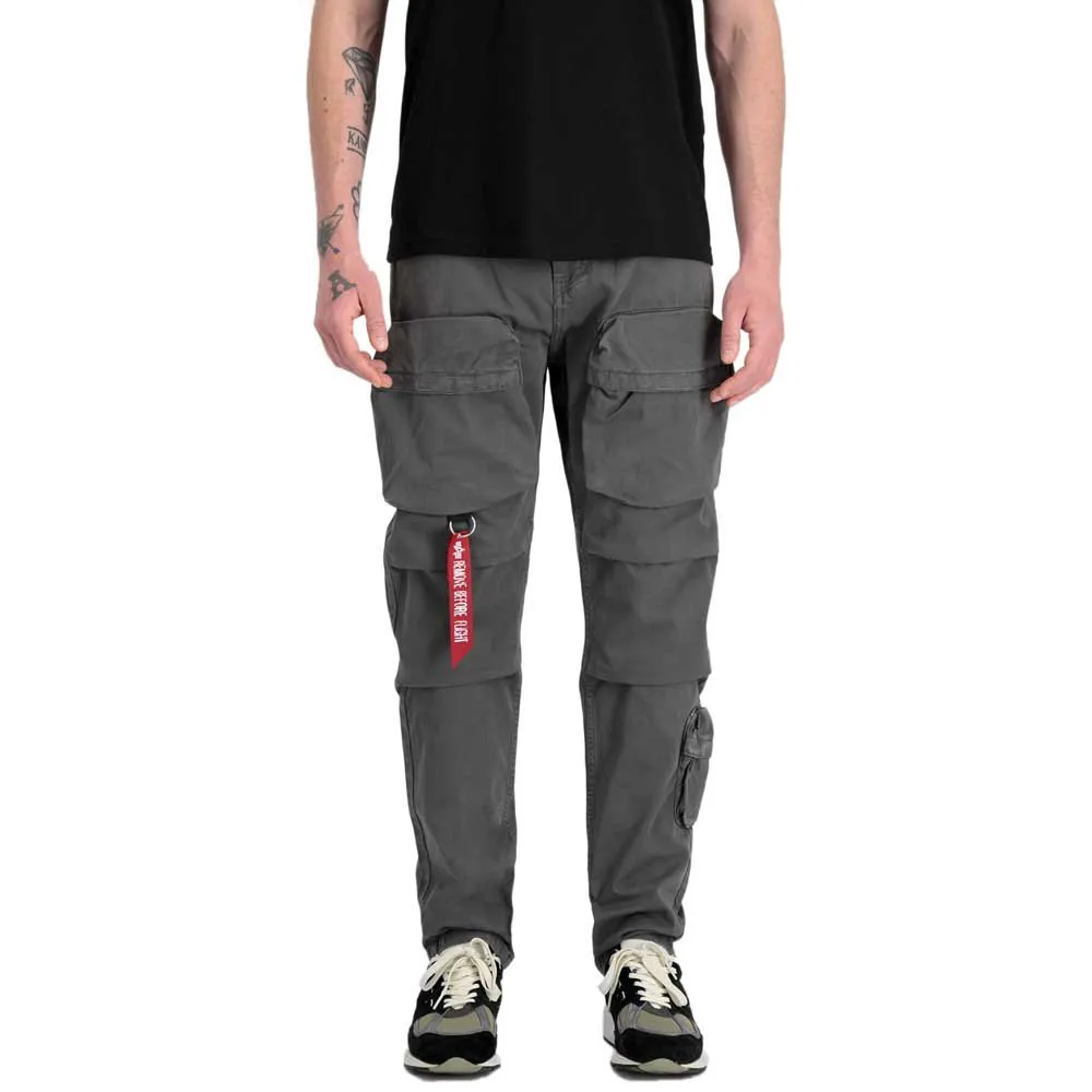 

Брюки карго Alpha Industries Tactical, серый