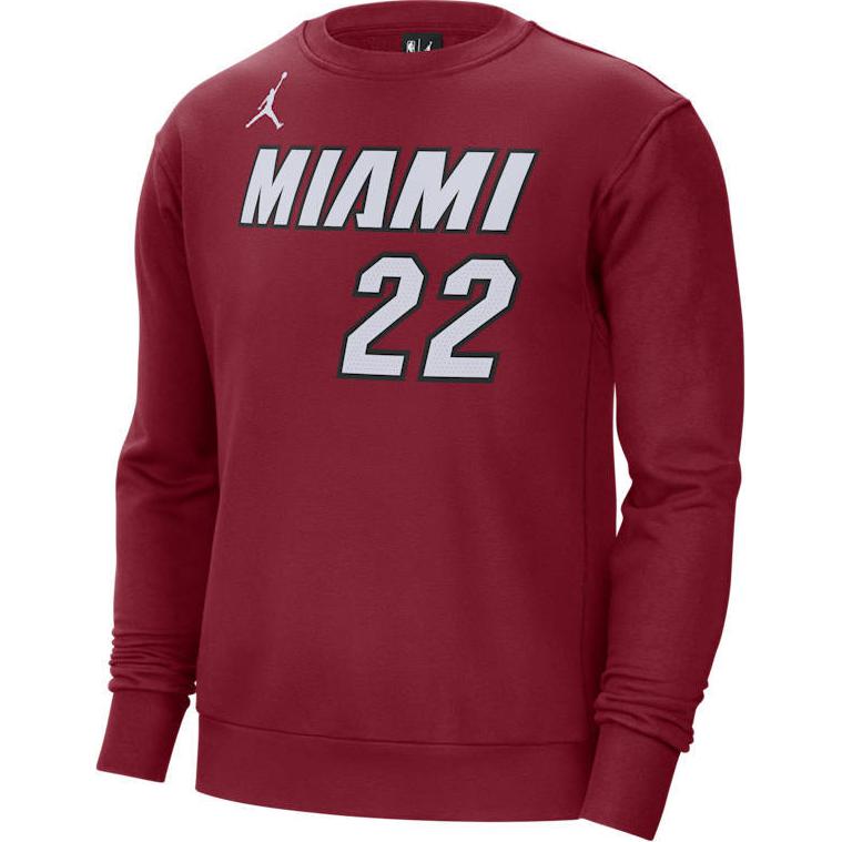 

Jordan Толстовка NBA Miami мужская красная