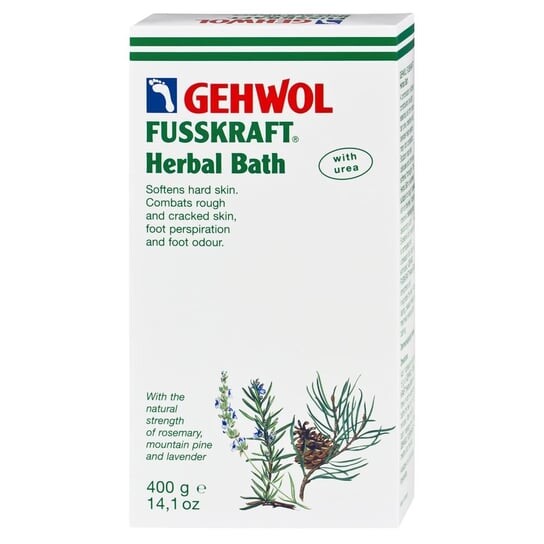 

Травяная соль для ванн для ног, 400 г Gehwol, Fusskraft Herbal Bath