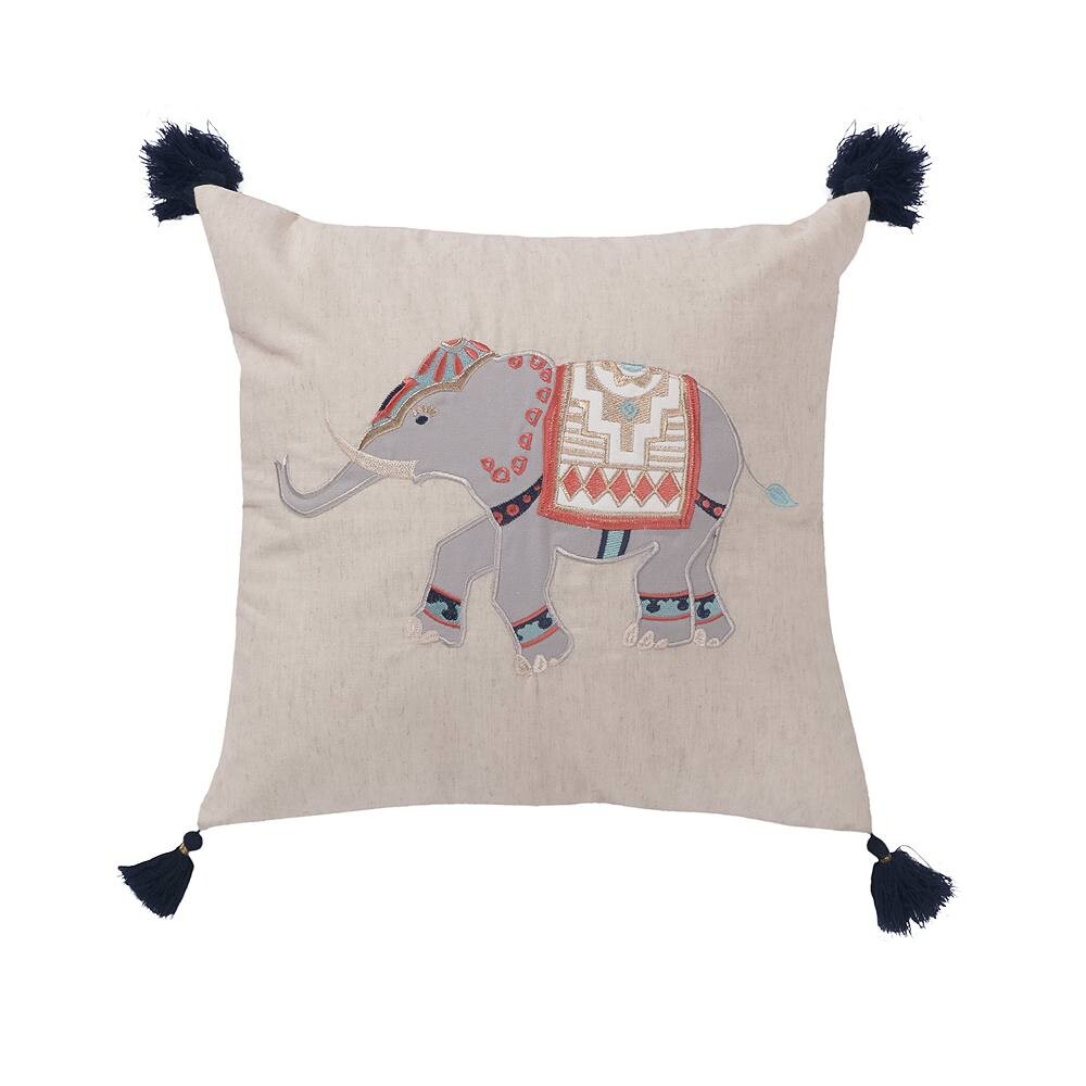 

Подушка Levtex Home Saida Elephant, серый