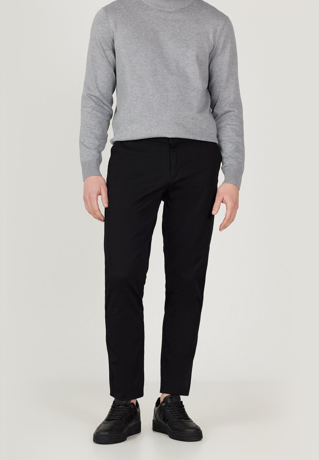 

Чиносы SLIM FIT SIDE POCKET AC&CO / ALTINYILDIZ CLASSICS, черный
