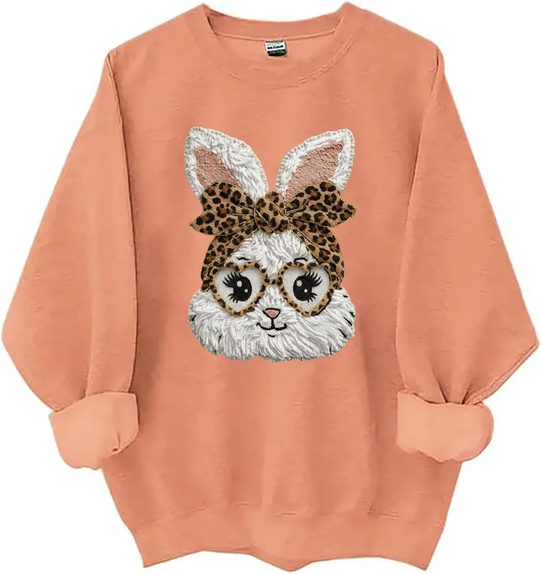 

Свитшот Leopard Easter Bunny с капюшоном LNDOCAI