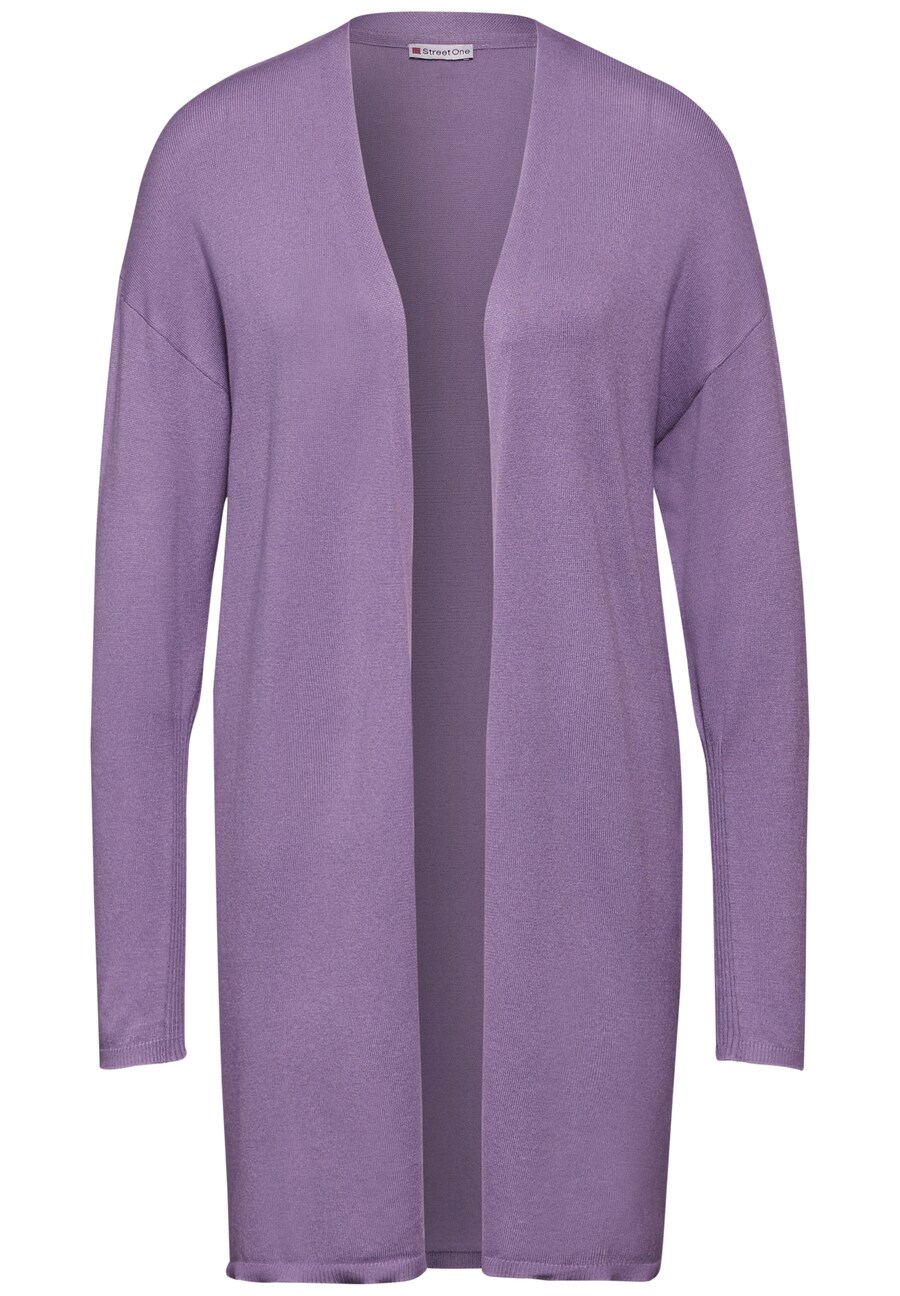 

Вязаный кардиган STREET ONE, фиолетовый
