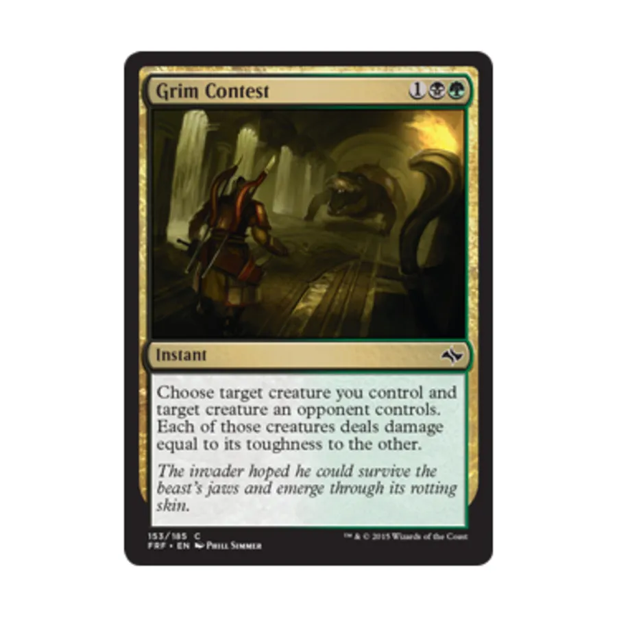 

CCG Мрачное состязание (C) (фольга), MTG - Fate Reforged