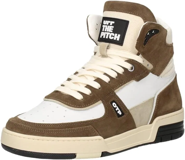 Кроссовки Off The Pitch Basketta Hi, White — фото 2