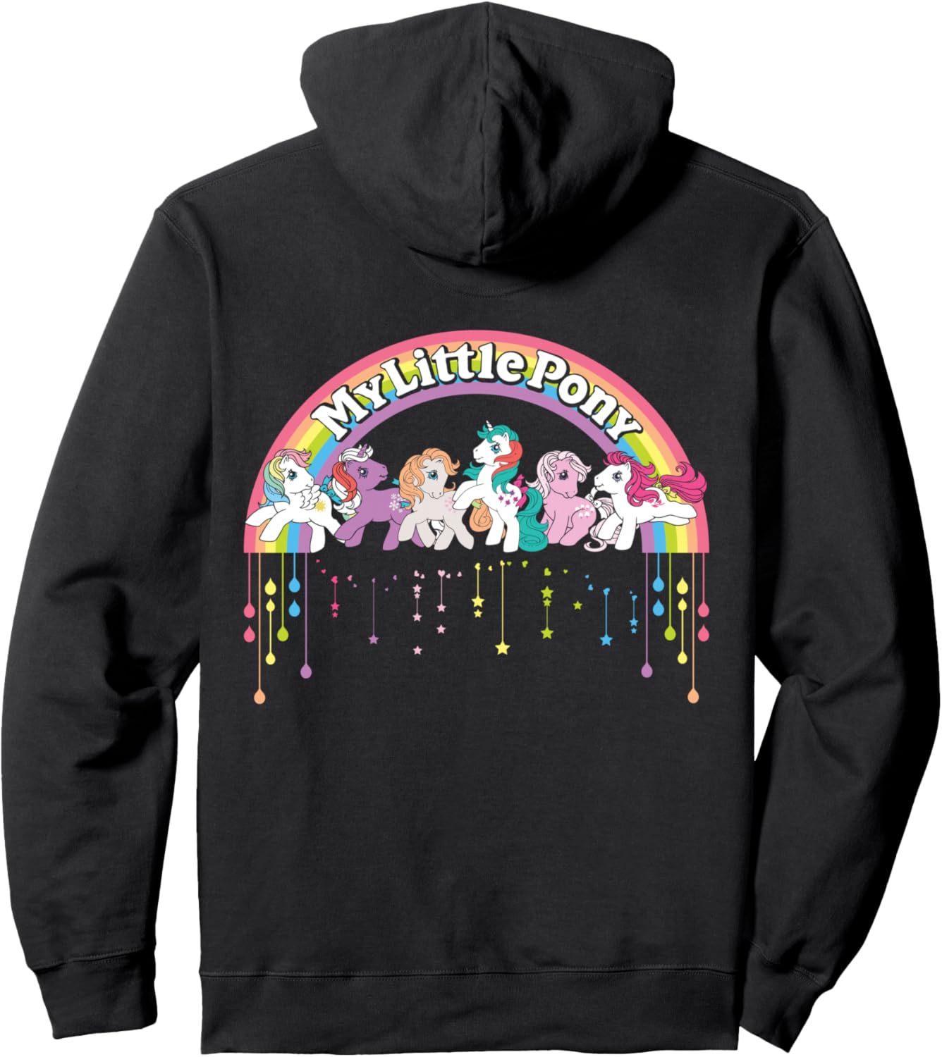 

Американская толстовка My Little Pony + Logo Retro 01, черная, Черный, Американская толстовка My Little Pony + Logo Retro 01, черная