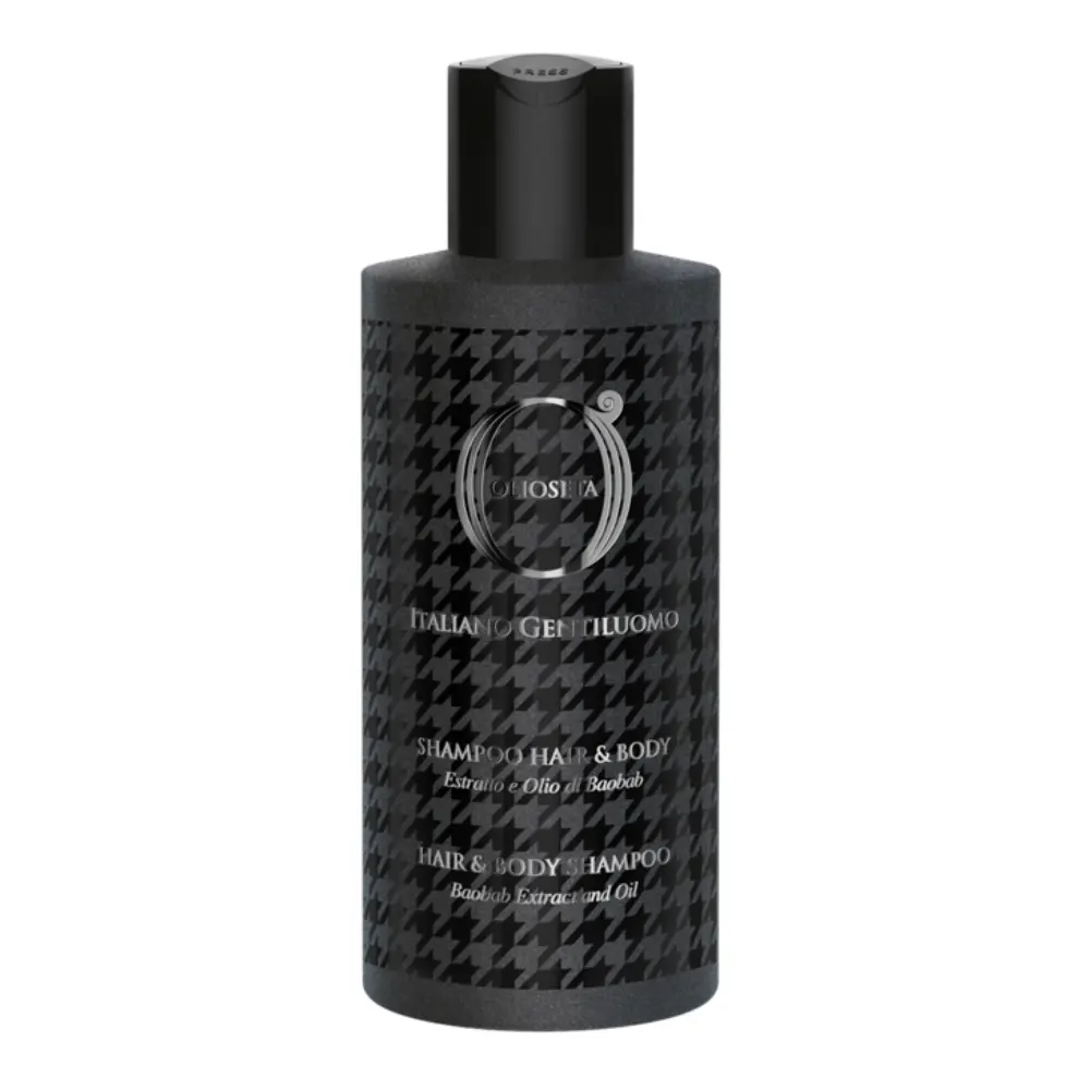 

Шампунь для волос и тела для мужчин italiana gentiluomo hair & body shampoo Barex Italiana, 250 мл