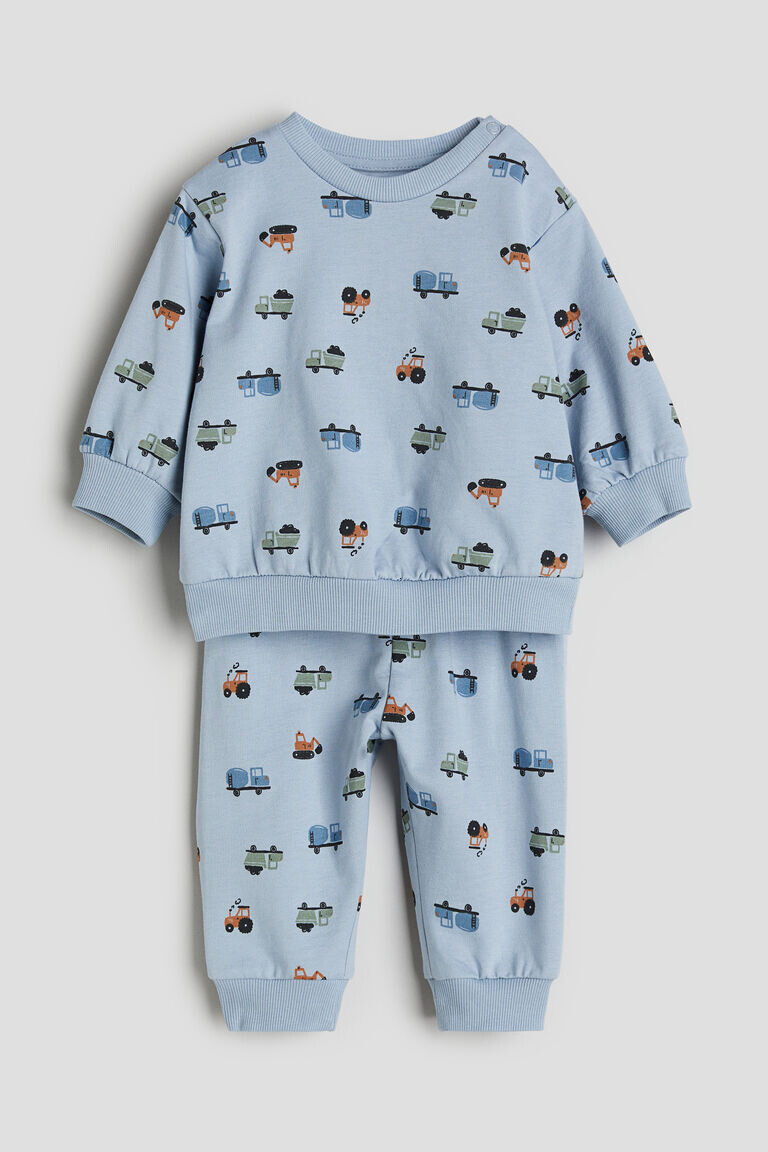 

Комплект из двух толстовок H&M, синий