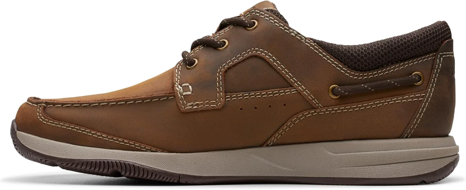 Мужские лоферы Clarks Sailview с шнуровкой — фото 4