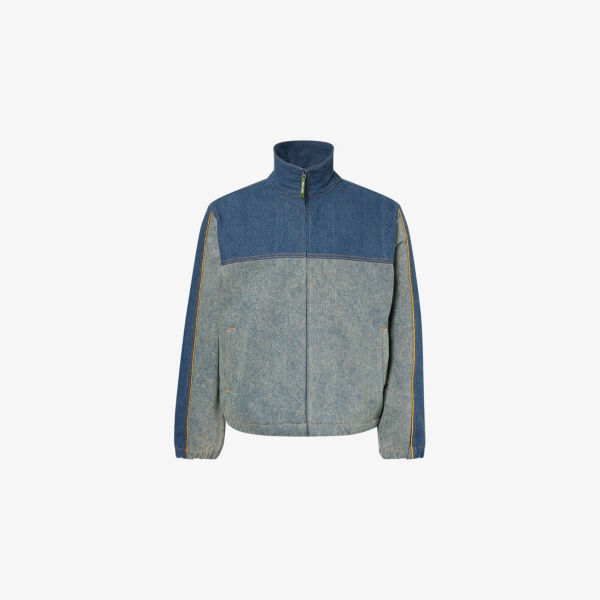 

Джинсовая куртка Levi's x Denim Tears с воротником-стойкой, мультиколор