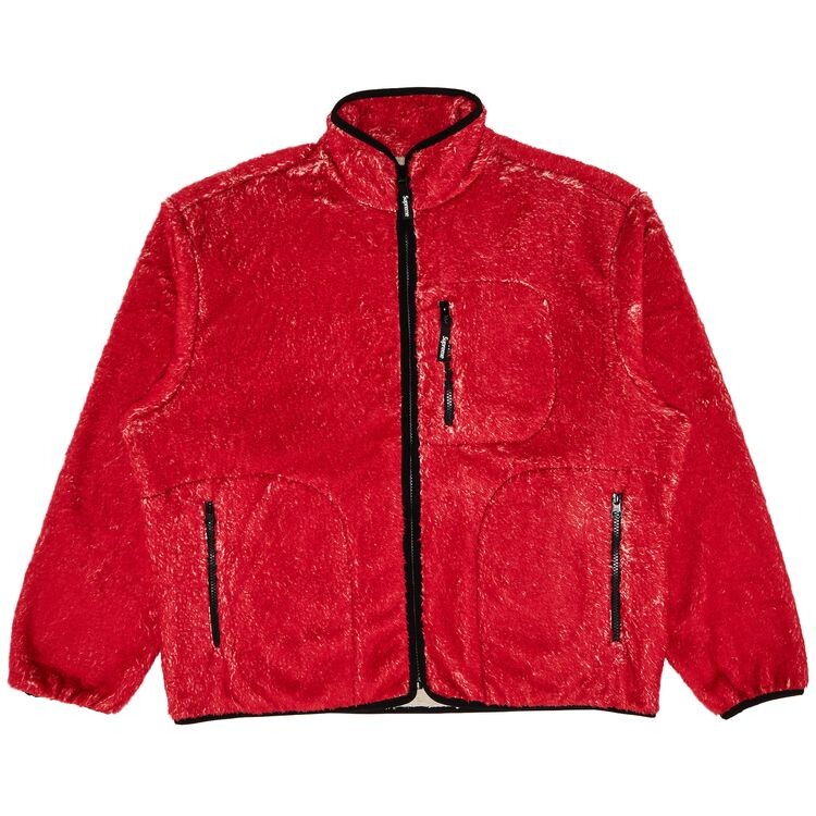 

Куртка Supreme Kate Moss Fleece Jacket Red, красный
